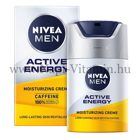 Nivea Men Active Energy hidratáló arckrém 50ml