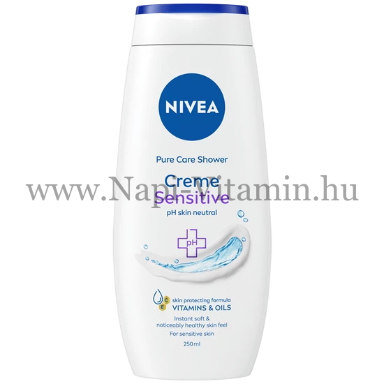 Nivea Creme Sensitive krémtusfürdő 250ml