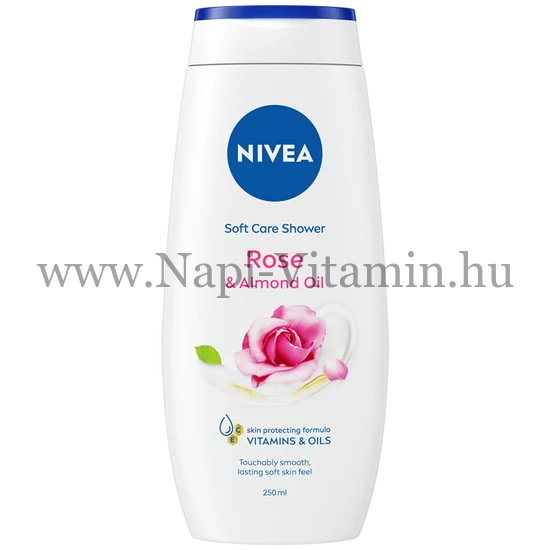 Nivea Rose & Almond Oil krémtusfürdő 250ml