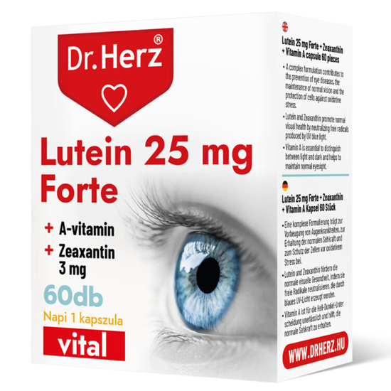 Dr. Herz Lutein 25mg Forte kapszula 60x