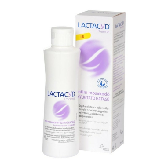 Lactacyd nyugtató hatású intim mosakodó 250ml