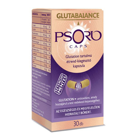 Glutabalance Psorio Caps glutation tartalmú kapszula 30x
