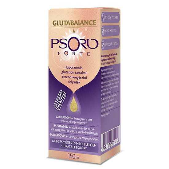 Glutabalance Psorio Forte liposzómás glutation tartalmú folyadék 150ml