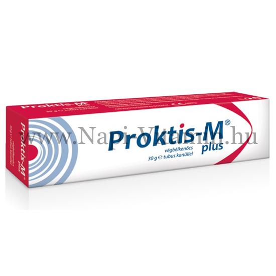 Proktis-M Plus végbélkenőcs 30g