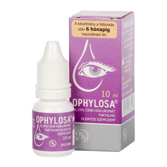 Ophylosa 0,1% oldatos szemcsepp 10ml