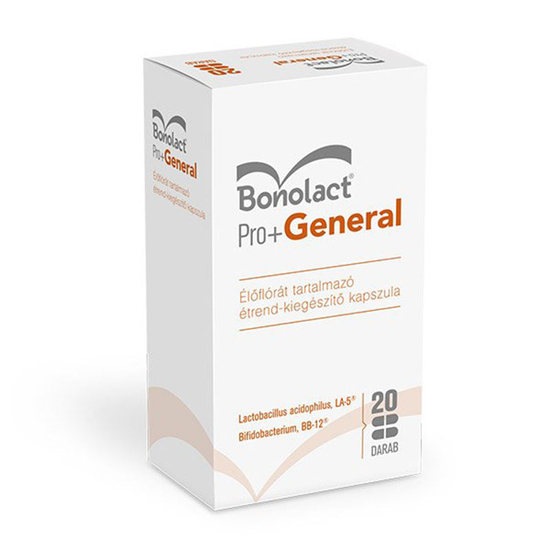 Bonolact Pro+Generál étrendkiegészítő kapszula 20x
