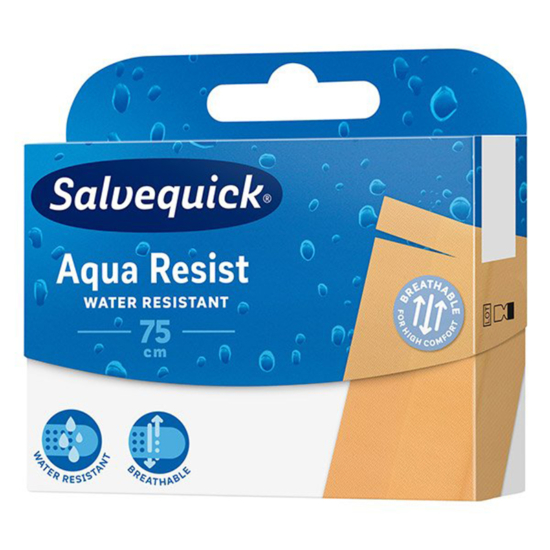 Salvequick Aqua Resist vízálló ragtapasz – 75cmx6cm 1x
