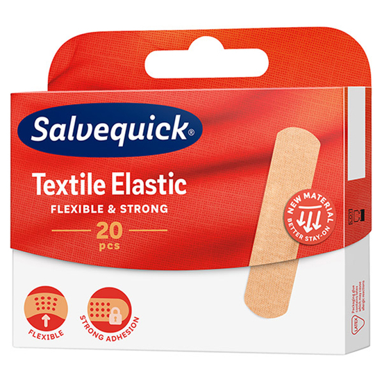 Salvequick Textile Elastic rugalmas ragtapasz 20x