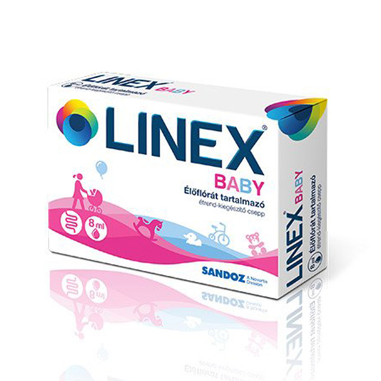Linex Baby élőflórát tartalmazó csepp 8ml
