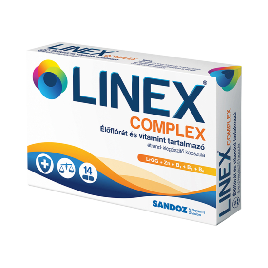 Linex Complex élőflórát tartalmazó étrendkiegészítő kapszula 14x