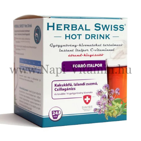 Herbal Swiss Hot Drink forró italpor 24x