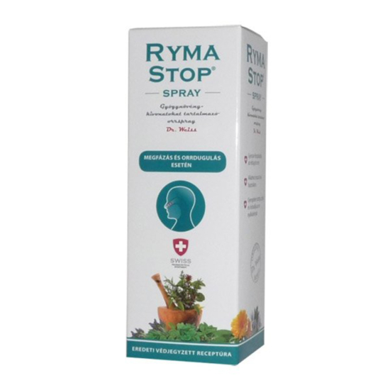 RymaStop Gyógynövény-kivonatokat tartalmazó orrspray 30ml