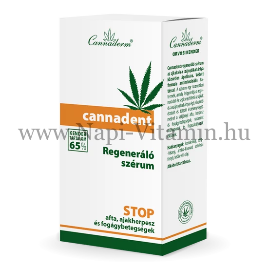 Cannadent regeneráló szérum 5x1,5ml