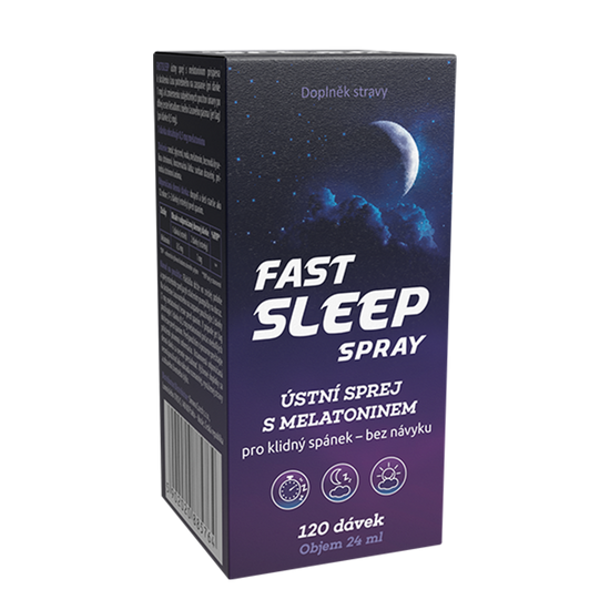 Fast sleep spray melatonin szájspray 24ml