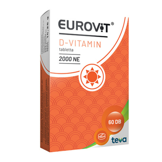 Eurovit D-vitamin 2000NE tabletta 60x
