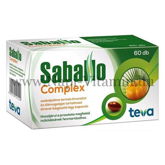 Saballo Complex étrendkiegészítő lágy kapszula 60x