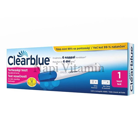 Clearblue Rendkívül korai terhességi teszt 1x