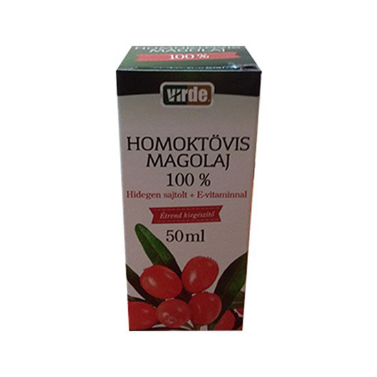 Virde Homoktövis magolaj 100% E-vitaminnal 50ml