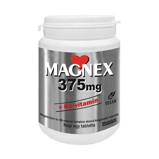 Magnex 375 mg + B6-vitamin tabletta 70x