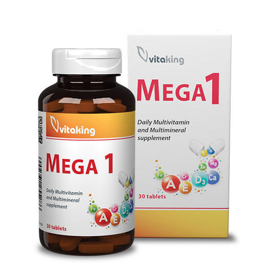 Vitaking Mega-1 multivitamin tabletta 30x