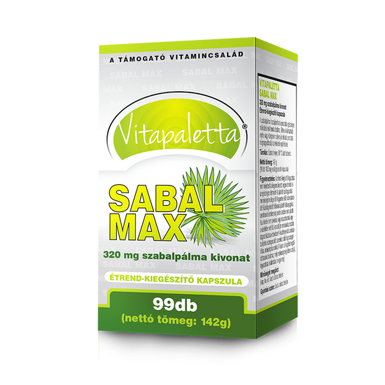Vitapaletta Sabal Max 320 mg kapszula 99x