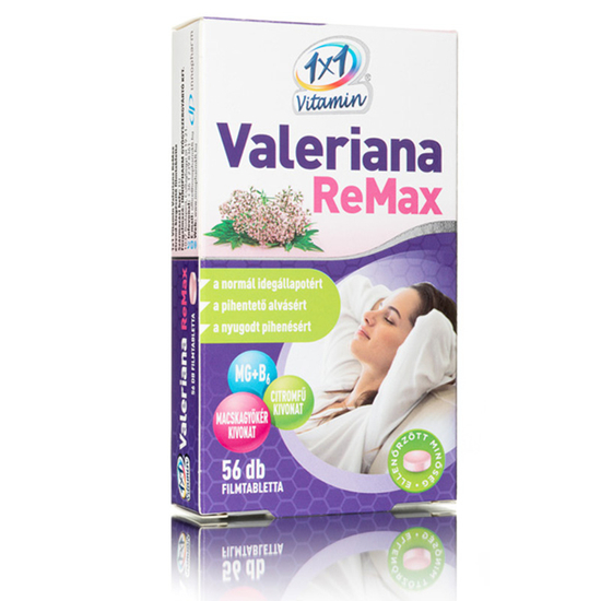 1x1 Vitamin Valeriana ReMax filmtabletta 56x