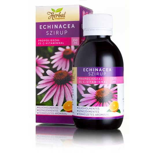 InnoPharm Herbál echinacea emulzió propolisszal C-vitaminnal 150ml