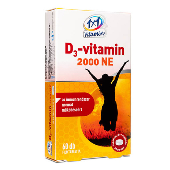 Vitaplus 1x1 D3 vitamin 2000NE filmtabletta 60x