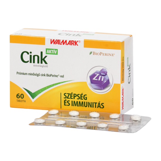 Walmark BioPerine Cink Aktív tabletta 60x