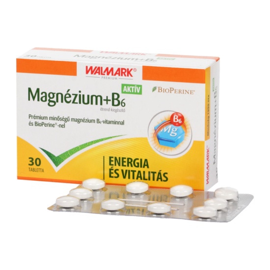 Walmark BioPerine Magnézium + B6 Aktív tabletta 30x