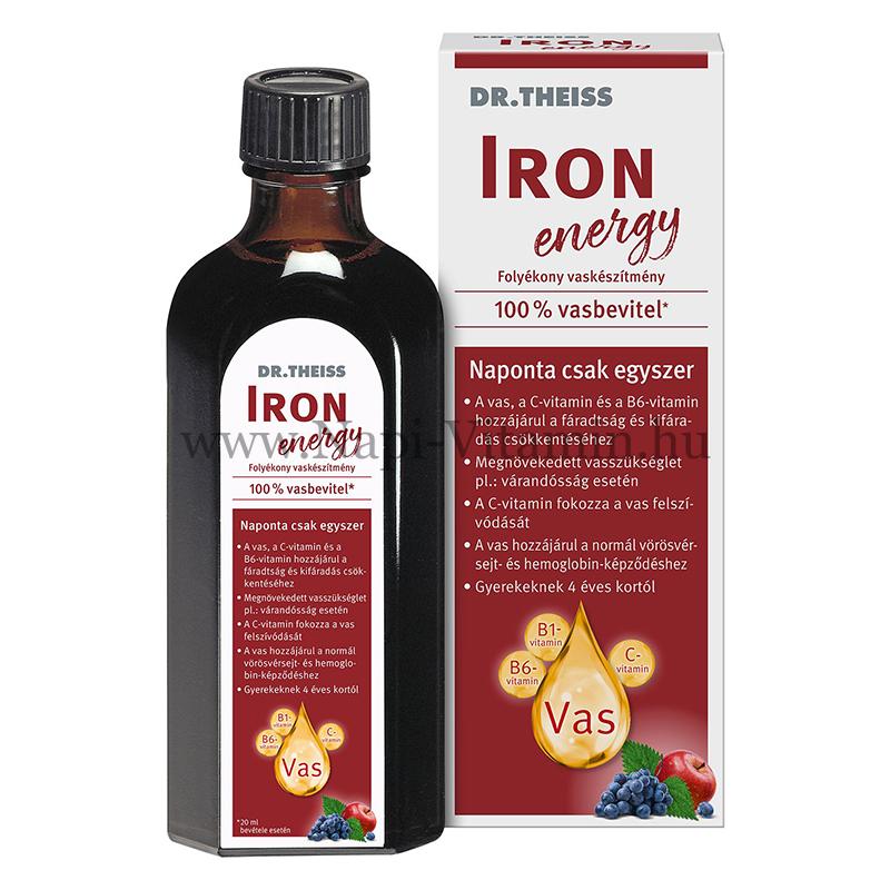 Dr. Theiss Iron Energy 250ml Naturprodukt Napi Vitamin